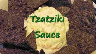 TZATZIKI Greek Yogurt Cucumber Garlic SAUCE Recipe [upl. by Dagall]