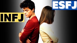 INFJ and ESFJ Relationship Compatibility [upl. by Anaj]