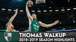 Thomas Walkup 20182019 season highlights [upl. by Yatnwahs]