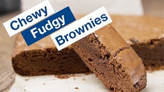 How To Make Chewy Brownies Recipe  Glen And Friends Cooking [upl. by Affer]