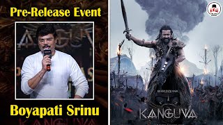 Director Boyapati Srinu About Kanguva Movie  Kanguva PreRelease Event  Suriya  Telugu Front [upl. by Eilatan]