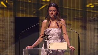 Natalia Siwiec quotGwiazdą sieciquot  Wielka Gala Gwiazd Plejady 2018 [upl. by Aneleiram]