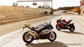 2015 Honda Interceptor VFR800F VS BMW S1000RR  Visual Comparison [upl. by Ebocaj943]