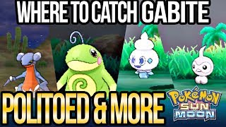 How to Catch Politoed Goomy Gabite Vanillite amp More in Pokemon Sun and Moon  Austin John Plays [upl. by Puduns]