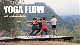 Josh Kramer  Destination Yoga Flow in Tuscany Italy [upl. by Lough]