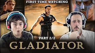 GLADIATOR  PART 2 2000 FIRST TIME WATCHING  MOVIE REACTION  RUSSELL CROWE  RIDLEY SCOTT [upl. by Issi]