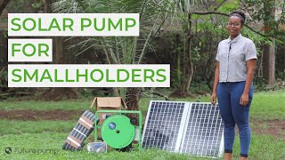 Solar Water Pump for Smallholder Farmers  The Futurepump SF2 [upl. by Jaffe]