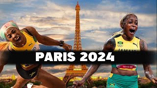 Shelly ann fraser pryce vs Elaine Thompson track and field extraodinary showdown in paris 2024 [upl. by Sydel]