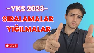 2023 YKS Sıralamalar ve Yığılmalar Nasıl Olur  yks yks2023 [upl. by Gnas]