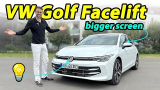 VW Golf facelift driving REVIEW  is the Golf back [upl. by Wiersma]