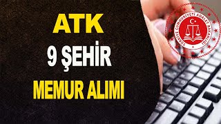 ATK 9 ŞEHİR MEMUR ALIMI [upl. by Enom]