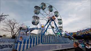 Riesenrad quotKönigs Radlquot  MoserSteinker  Eltviller Kappeskerb 2022 Offride [upl. by Udelle974]