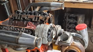 Building my first turbo kit hot side [upl. by Oiramad661]