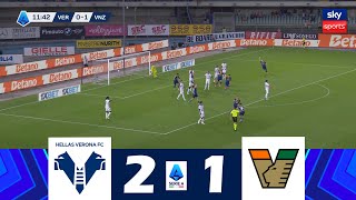 Hellas VeronaVenezia 21  Lega Serie A 202425  Highlights della Partita [upl. by Inahc]