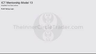 ICT Charter Price Action Model 13  Charter Lecture On 2022 YouTube Model [upl. by Yeleek577]