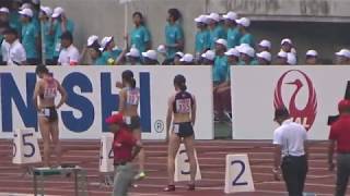 市川華菜選手（ミズノ）女子200m決勝を’23秒63’で制し、100mとの2冠に輝く！！ [upl. by Herod]