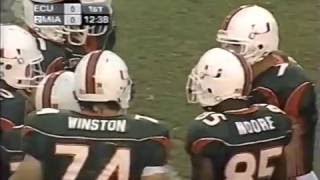 ECU Vs Miami 1999  Going The Distance [upl. by Crystal]