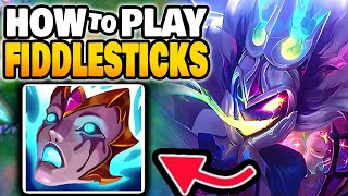 How to play Fiddlesticks Jungle S14 [upl. by Atilrep945]