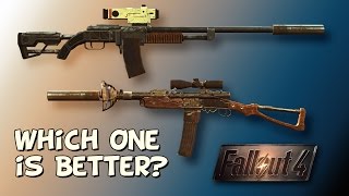 Which One is Better Fallout 4 Weapon Comparison Video Pt1 [upl. by Shuma124]