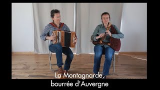 Bourrée La Montagnarde cabrette accordéon diatonique [upl. by Ahseel]