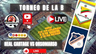 En Vivo Real Cartagena vs Orsomarso – Primera B Colombiana 🔴⚽ [upl. by Dlorrej]