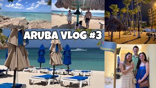 Aruba Vlog 3  Day 3 Eagle Beach Malmok Beach and Baboo Shipwreck [upl. by Robertson395]