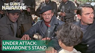 THE GUNS OF NAVARONE  The Fortress Falls Navarones Siege  Hollywood Movie Scenes  Movie Clips [upl. by Sacttler]