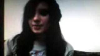 Demi Lovato Live webchat 2 July part 1 [upl. by Jarrow]