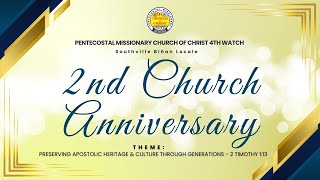 2ND CHURCH ANNIVERSARY  SEPTEMBER 15 2024 [upl. by Sherborne]