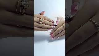 Retiro soft gel  Aplicación sistema capping nails manicure nailart naildesign capping uñas [upl. by Diego]