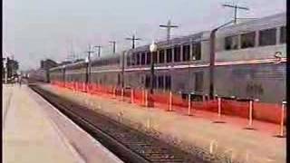 Amtraks Southwest Chief Galesburg IL [upl. by Ainessej]