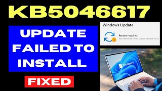 KB5046617 Update 24H2 not Installing on Windows 11 Fixed [upl. by Milla]