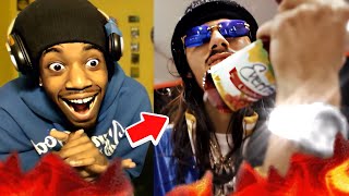 HE RAPPED THE ENTIRE ALPHABET BabyTron  A2ZEuphoria 2 REACTION [upl. by Trahern]