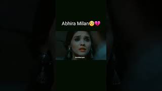 Abhira Milan 😢💔 song music love newsong hindisong bollywood bollywoodmusic sad memes indi [upl. by Neel]