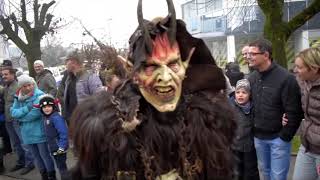 Krampuslauf Lassendorf 2018 11112018  Kompletter Perchtenlauf [upl. by Fritzsche120]