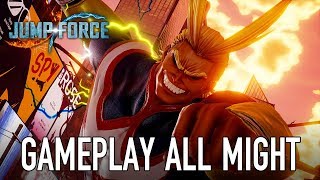 Jump Force  PS4XB1PC  Gameplay All Might [upl. by Pitt]