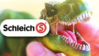 Schleich® Tyrannosaurus Rex Review Movable Jaw [upl. by Anetsirhc110]