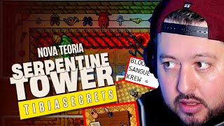 CATEROIDE REAGE TEORIA DA SERPENTINA TOWER por TibiaSecrets ⛏ [upl. by Alahsal]