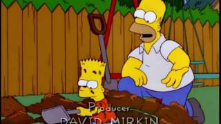 The Simpsons  Bart Digging [upl. by Elodea]