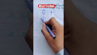 How to Convert Mixed fractions into Simple Fractions  Fractions  Maths for kids [upl. by Hutchinson958]