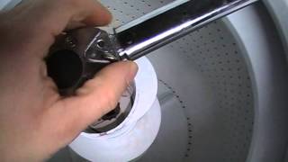 How To Fix A Wash Machine That Wont Spin Repair Agitator [upl. by Sayers364]