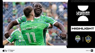 Seattle Sounders FC vs LA Galaxy  Leagues Cup  Match Highlights  August 8 2024 [upl. by Michail]