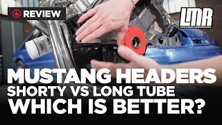 Mustang Headers Shorty Vs Long Tube  Which Is Best For You [upl. by Mcnutt333]