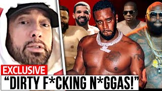 Eminem amp Rappers REVEAL Why They HATE Diddy quotHe Is A Freak And Does Dirty Businessquot [upl. by Ahsiyk]