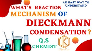 Dieckmann Condensation with Mechanism  BetaKeto Ester Formation  Bsc MSc  Organic Chemistry 2020 [upl. by Allebasi996]