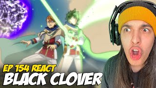 YUNO VS LANGRIS  React Black Clover EP 154 [upl. by Ingeborg]