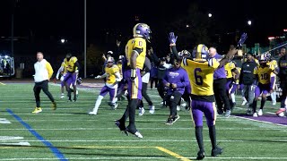 Football Frenzy EastWOIS beats Canandaigua in thriller Schroeder Brockport clinch playoff spots [upl. by Amado]