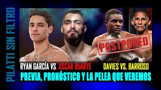 Ryan García vs Oscar Duarte y Barroso vs Davies La previa completa [upl. by Atonsah]