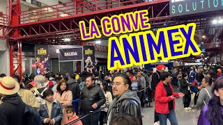 LA CONVE ANIMEX MONTERREY EN SU 30 ANIVERSARIO 2023 cosplay animex laconve [upl. by Pacifa]