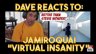 Daves Reaction Jamiroquai — Virtual Insanity  Reaction Video [upl. by Annmarie]